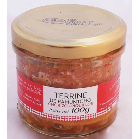 Mirvine : Terrine de Ramuntcho 100g