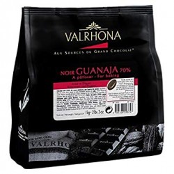 Pastilles à pâtisser VALRHONA Guanaja70% - Mirvine