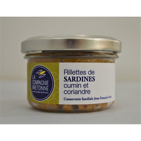 Rillettes de sardines aux épices